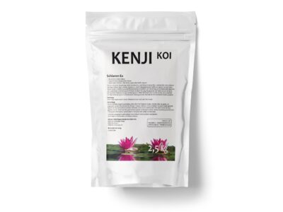 Teichpflegemittel entfernt Schlamm vom Teichboden